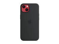 Apple - Bagsidecover til mobiltelefon - MagSafe-kompatibilitet - silicone - midnat - for iPhone 13 MC4A4ZM/A