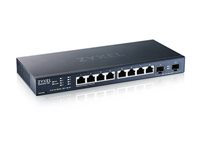 Zyxel XMG1915 Series XMG1915-10E - Switch - administreret, NebulaFLEX cloud - L3 Lite - smart - 8 x 100/1000/2.5G + 2 x Gigabit SFP / 10 Gigabit SFP+ - desktop XMG1915-10E-EU0101F