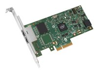 Intel Ethernet Server Adapter I350-T2 - Netværksadapter - PCIe 2.1 x4 lavprofil - 1000Base-T x 2 I350T2V2