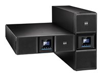 Eaton 9SX Gen2 9SX6KIRT3UG2 - UPS (rackversion) - AC 200/208/220/230/240/250 V - 6000 Watt - 6000 VA - 1-faset - 5 At - RS-232, USB - output-stikforbindelser: 12 - PFC - 3U - 19" - sort 9SX6KIRT3UG2
