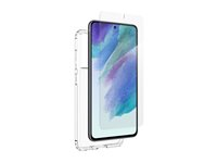 iFrogz Defence - Bagsidecover til mobiltelefon - Krystalklar - med Tempered Glass-skærmbeskytter - for Samsung Galaxy S21 FE 5G 300508604