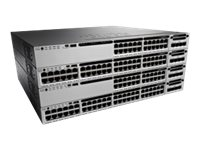 Cisco Catalyst 3850-24T-E - Switch - L3 - Administreret - 24 x 10/100/1000 - desktop, monterbar på stativ WS-C3850-24T-E