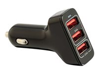 C2G Smart - Bilstrømsadapter - 4.8 A - 3 output-stikforbindelser (USB) - sort 80923