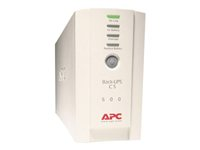 APC Back-UPS CS 500 - UPS - AC 230 V - 300 Watt - 500 VA - RS-232, USB - output-stikforbindelser: 4 - beige BK500EI