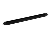 Eaton Tripp Lite Series Rack Enclosure Cabinet Cooling Horizontal Brush Strip 1URM - rack kabel indgangspanel med børste - 1U SR1UBRUSH