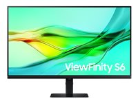 Samsung ViewFinity S6 S32D604UAU - S60UD Series - LED-skærm - QHD - 32" - HDR LS32D604UAUXEN