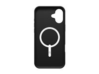 ZAGG Luxe Snap - Bagsidecover til mobiltelefon - MagSafe-kompatibilitet - sort - for Apple iPhone 16 Plus 702315007