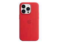 Apple - (PRODUCT) RED - bagsidecover til mobiltelefon - med MagSafe - silicone - rød - for iPhone 14 Pro MPTG3ZM/A