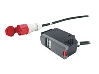 APC IT Power Distribution Module - Automatisk hovedafbryder (indstiksmodul) - AC 400 V - tre faser - output-stikforbindelser: 1 - for P/N: SY16K48H-PDNB, SY32K48H-PDNB, SY48K48H-PDNB, SY64K96H-NB, SY96K160H-NB, SY96K96H-NB PDM3532IEC-980