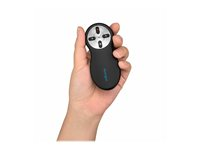 Kensington Si600 Wireless Presenter with Laser Pointer - Fjernbetjening til præsentation - 4 knapper - RF - sort 33374EU