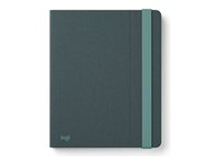 Logitech Casa Pop-Up Desk - Tastatur og touchpad-sæt - trådløs - Bluetooth LE - klassisk chic 920-011239