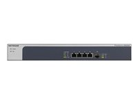 NETGEAR XS505M - Switch - ikke administreret - 4 x 10 Gigabit Ethernet + 1 x 10 Gigabit SFP+ - desktop, monterbar på stativ XS505M-100EUS