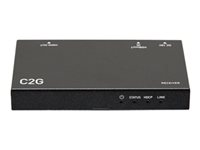 C2G HDMI HDBaseT over Cat5e, Cat6, Cat6a Extender Kit - Transmitter to Box Receiver - 4K 60Hz - Video/audio ekspander - HDMI - op til 70 m C2G30010