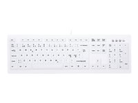 Active Key MedicalKey AK-C8100 - Tastatur - USB - Nordisk - hvid AK-C8100F-UVS-W/NOR