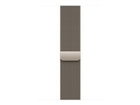 Apple - Løkke for smart watch - 46mm - S/M størrelse - naturfarvet MC7J4ZM/A