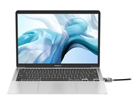 Compulocks MacBook Air 13-inch Cable Lock Adapter With Keyed Cable Lock 2017 to 2019 - Adapter til låsning af slot for sikkerhed - for Apple MacBook Air (Midt 2017, Midt 2019, Sent 2018, Sent 2020, Tidligt 2020) MBALDG02KL