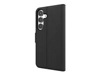 iFrogz Defence - Flipomslag til mobiltelefon - sort - for Samsung Galaxy S25 302317854