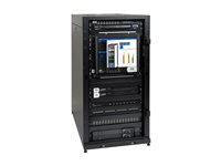 Eaton Tripp Lite Series 25U Rack Enclosure Server Cabinet w Doors & Sides -Special Price - Rack kabinet - sort - 25U - 19" SR25UB