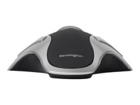 Kensington Orbit Optical Trackball - Styrebold - højre- og venstrehåndet - optisk - 2 knapper - kablet - USB - sølv 64327EU