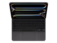 Apple Magic Keyboard - Tastatur og folio-kasse - med trackpad - bagbelyst - Apple Smart connector - QWERTY - tyrkisk - sort MWR53TX/A