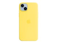 Apple - Bagsidecover til mobiltelefon - MagSafe-kompatibilitet - silicone - kanarie gul - for iPhone 14 Plus MQUC3ZM/A