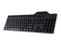 Dell KB813 Smartcard - Tastatur - USB - QWERTY - svensk/finsk - sort DELL-580-18362