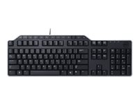 Dell KB-522 Wired Business Multimedia - Tastatur - USB - QWERTY - dansk - sort KB522-BK-DAN