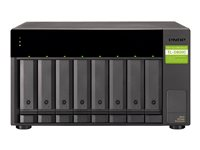 QNAP TL-D800C - Harddisk-array - 8 bays (SATA-600) - USB 3.2 Gen 2 (ekstern) TL-D800C