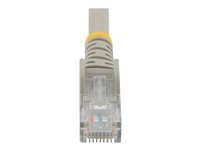 StarTech.com 2m CAT6 Ethernet Cable, 10 Gigabit Snagless RJ45 650MHz 100W PoE Patch Cord, CAT 6 10GbE UTP Network Cable w/Strain Relief, Grey, Fluke Tested/Wiring is UL Certified/TIA - Category 6 - 24AWG (N6PATC2MGR) - Patchkabel - RJ-45 (han) til RJ-45 (han) - 2 m - UTP - CAT 6 - knastfri - grå N6PATC2MGR