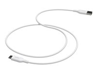 mophie essentials - USB-kabel - USB (han) til 24 pin USB-C (han) - 3 m - hvid 409913787