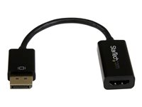 StarTech.com DisplayPort 1.2 to HDMI Adapter - 4K 30Hz - Active Audio Video Converter for DP laptop computers and HDMI Monitor Displays (DP2HD4KS) - Video transformer - DisplayPort - HDMI - for P/N: DKM30CHDPD, DKM30CHDPDUE, SV231QDPU34K, TB3CDK2DP, TB3CDK2DPUE, TB3DKM2DPL DP2HD4KS