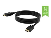 VISION - Adapterkabel - DisplayPort han til HDMI han - 2 m - sort - 4K support TC 2MDPHDMI/BL