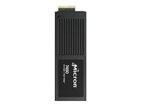 Micron 7450 PRO - SSD - Enterprise - krypteret - 7.68 TB - intern - E1.S - PCIe 4.0 (NVMe) - TCG Opal Encryption 2.0, Self-Encrypting Drive (SED) MTFDKCE7T6TFR-1BC15ABYYR