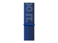Apple Nike - Urrem for smart watch - 45 mm - 145 - 220 mm - midnatsmarineblå MPJ33ZM/A