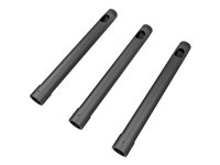 Multibrackets M Pro HD Series - Komponenter til montering (3 poler) - forlængelsespæle - for projektor - 3 x 500 mm - stål - sort - loftsmonterbar 7350105212345