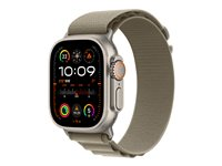 Apple - Løkke for smart watch - 49 mm - Small størrelse - olivengrøn MT5T3ZM/A