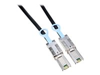 Dell - SAS eksternt kabelsæt - 2 m - for PowerVault MD1200, MD1220, MD3060, MD3200, MD3220, MD3260, MD3600, MD3620 470-11676