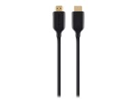 Belkin High Speed HDMI Cable with Ethernet - HDMI-kabel med Ethernet - HDMI han til HDMI han - 5 m - sort - 4K support F3Y021BT5M