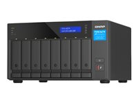 QNAP TVS-H874 - NAS-server - 8 bays - SATA 6Gb/s - RAID JBOD, 0, 1, 5, 6, 10, 50, 60, RAID TP - RAM 32 GB - Gigabit Ethernet / 2.5 Gigabit Ethernet - iSCSI support TVS-H874-I5-32G