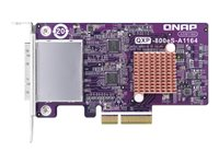 QNAP QXP SATA Expansion Card - Lagringskontrol - SATA 6Gb/s / SAS 6Gb/s - lavprofil - RAID JBOD - PCIe 3.0 x4 QXP-800ES-A1164