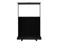 Multibrackets M Portable Projection Screen Deluxe - Projektionsskærm - 77" (196 cm) - 16:9 - Matte White - sort 7350022731820