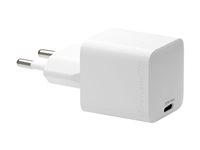 dbramante1928 re-charge - Strømforsyningsadapter - 30 Watt - PD, QC (24 pin USB-C) - hvid - Europa CH30EUWH7097