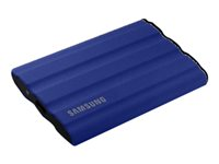 Samsung T7 Shield MU-PE2T0R - SSD - krypteret - 2 TB - ekstern (bærbar) - USB 3.2 Gen 2 (USB-C stikforbindelse) - 256-bit AES - blå MU-PE2T0R/EU