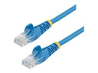 StarTech.com CAT5e Cable - 7 m Blue Ethernet Cable - Snagless - CAT5e Patch Cord - CAT5e UTP Cable - RJ45 Network Cable - Patchkabel - RJ-45 (han) til RJ-45 (han) - 7 m - UTP - CAT 5e - knastfri - blå 45PAT7MBL