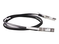 HPE X240 Direct Attach Cable - Netværkskabel - SFP+ til SFP+ - 3 m - for HPE 59XX, 75XX; FlexFabric 12902; Modular Smart Array 1040; SimpliVity 380 Gen10, 380 Gen9 JD097C