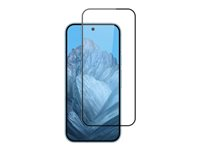 Screenor Premium - Skærmbeskytter for mobiltelefon - glas - rammefarve sort - for Google Pixel 9, 9 Pro 16754SN