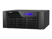 QNAP TS-h1277AFX-R7-32G - NAS-server - 12 bays - SATA 6Gb/s - RAID JBOD, 0, 1, 5, 6, 10, 50, 60 - RAM 32 GB - 2.5 Gigabit Ethernet / 10 Gigabit Ethernet - iSCSI support TS-H1277AFX-R7-32G