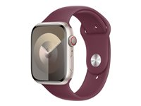 Apple - Rem for smart watch - 45 mm - S/M størrelse - morbær MT3Y3ZM/A