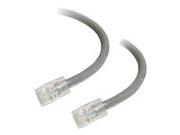 C2G Cat5e Non-Booted Unshielded (UTP) Network Patch Cable - Patchkabel - RJ-45 (han) til RJ-45 (han) - 50 cm - UTP - CAT 5e - strenget, uniboot - grå 83000