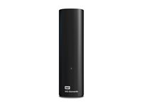 WD Elements Desktop WDBWLG0240HBK - Harddisk - 24 TB - ekstern (stationær) - USB 3.2 Gen 1 - sort WDBWLG0240HBK-EESN